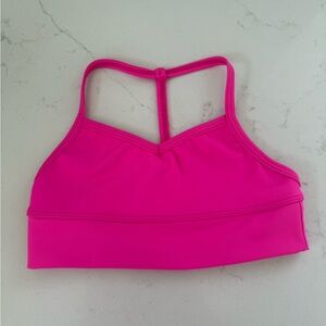Girls Dive dancewear dance bra in pink paradise